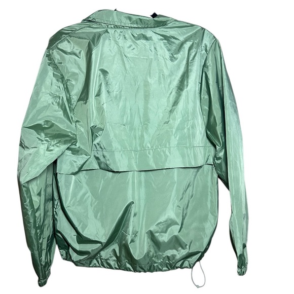 FabFitFun X Bala Green Windbreaker Nylon Jacket S/M - Picture 3 of 9